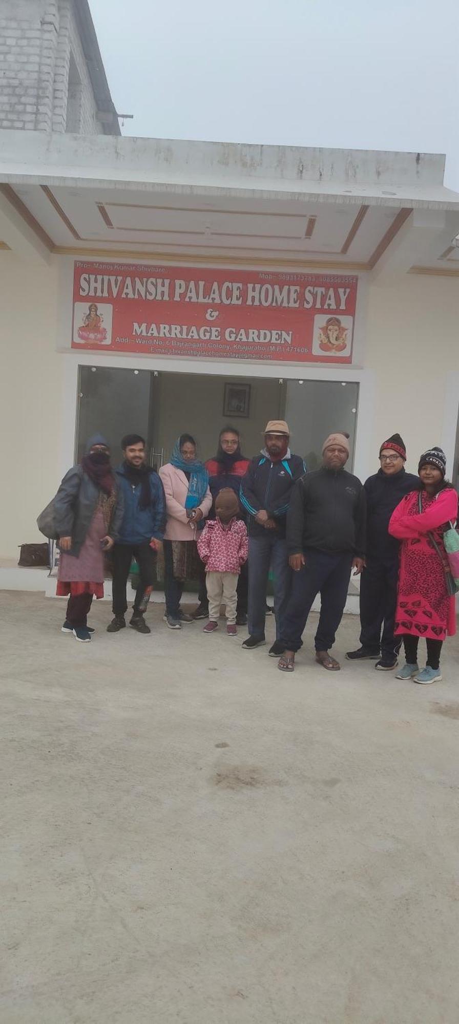 Shivansh Palace Homestay & Marriage Garden Khajurāho エクステリア 写真